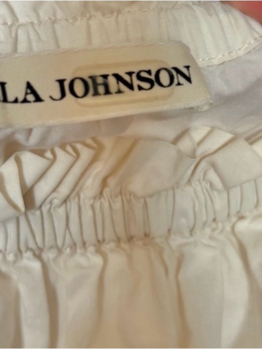 Ulla Johnson Cream Tiered Ruffle Midi Dress - Picture 5 of 7